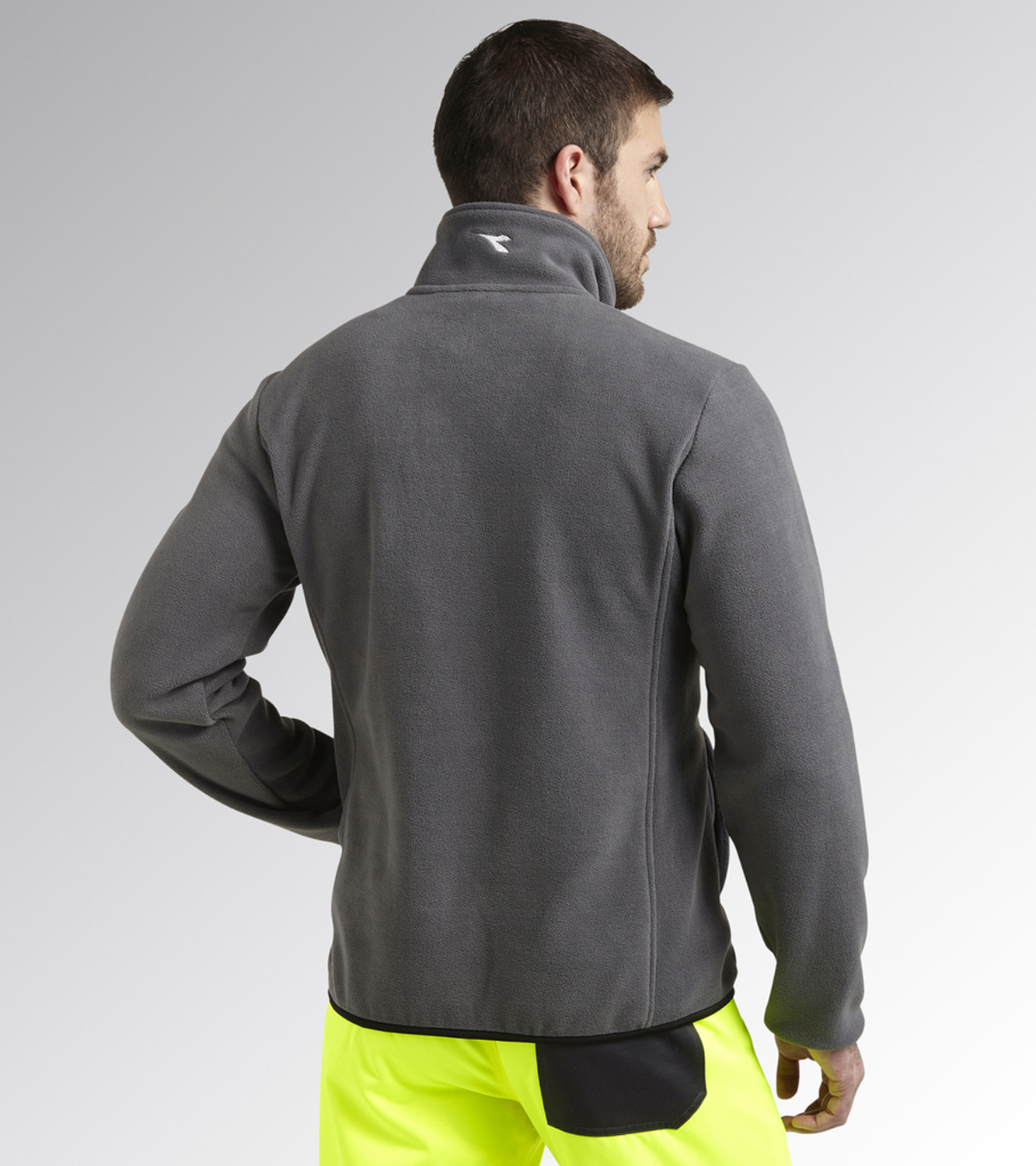 17211816 DIADORA MAJICA SWEAT PILE FZ SIVA M