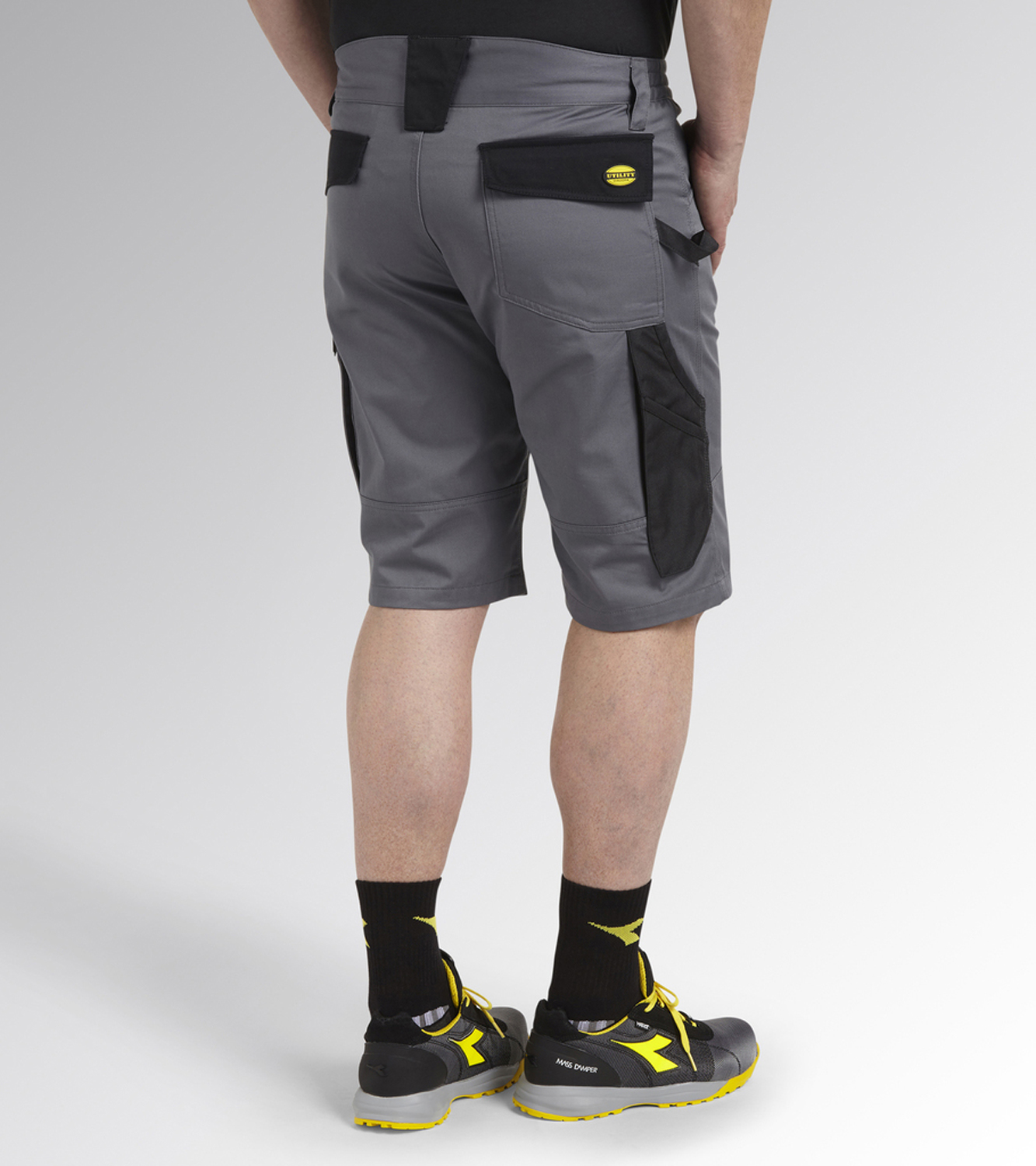 1762063 DIADORA BERMUDA EASYWORK LIGHT 2XL SIVA